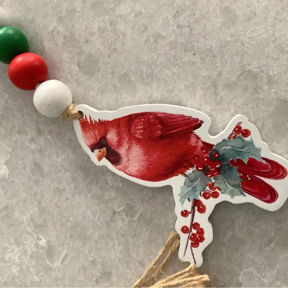Wood Christmas Shop Garland